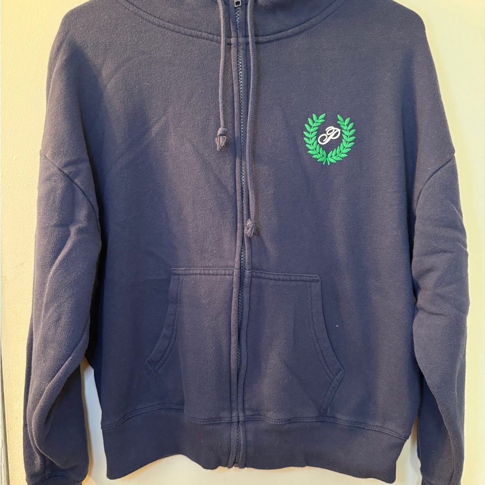 PINK Victoria's Secret Campus Fleece Zip Sweatshirt